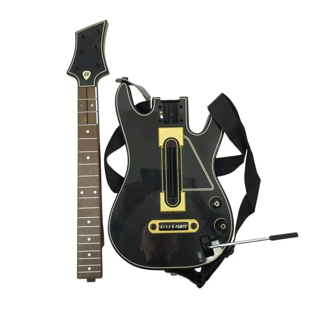 Activision Guitar Hero 0000654 PS3 Wireless Guitar Controller TESTED NO DONGLE